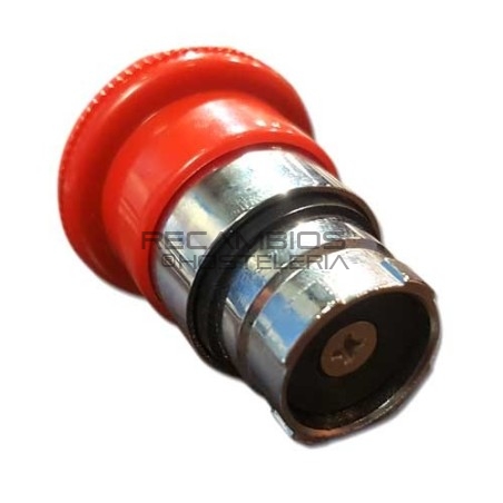 Botón pulsador parada stop