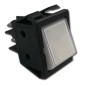 Interruptor blanco 30x22 . Pulsador Interruptor blanco 30x22 . Pulsador